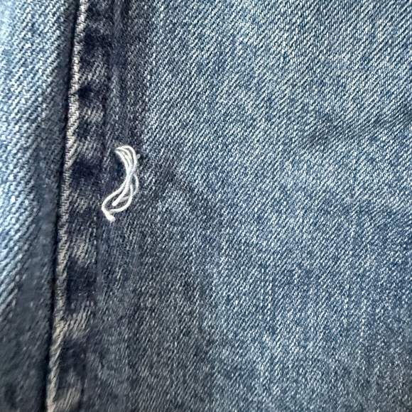 BLUE REVIVAL LINDSAY FRAYED DENIM BLAZER SIZE Medium - Picture 6 of 8